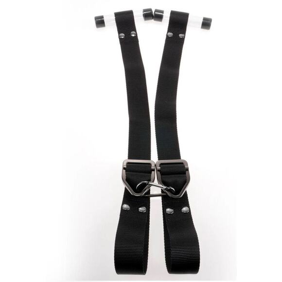 🦋B2G1🦋PIPEDREAM-COMMAND by Sir Richard's Erotic Door Cuffs Black - Picture 3 of 7